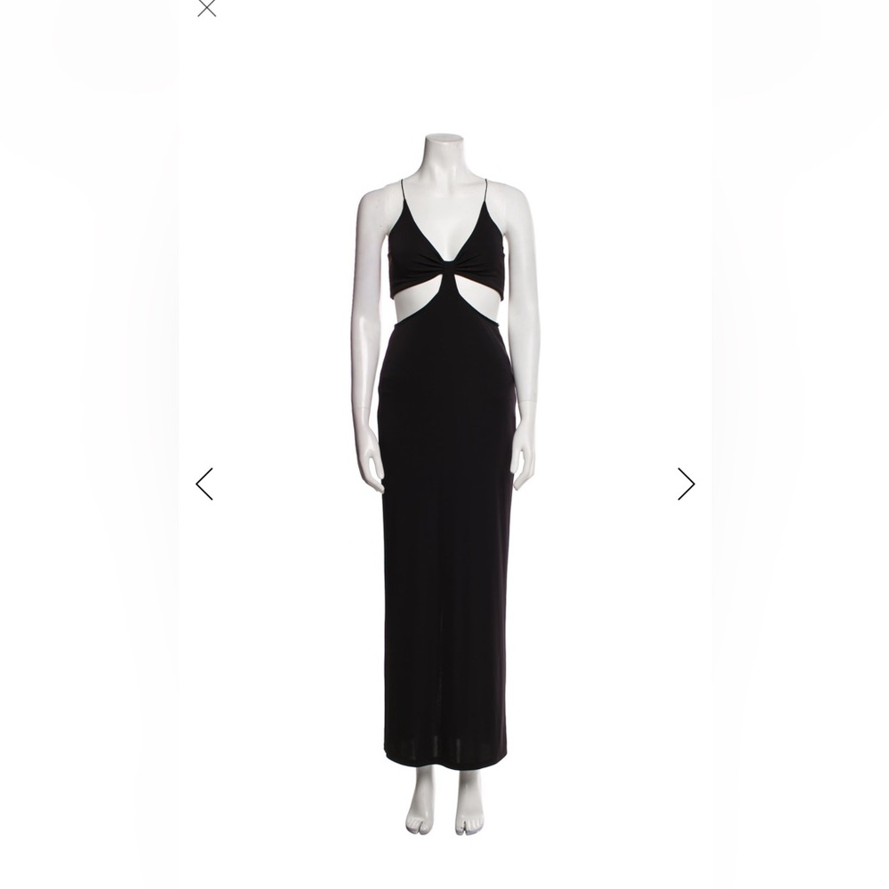 Alice + Olivia Black Maxi Dress